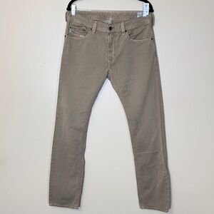 Diesel Thavar Slim Skinny Jeans - Men's Size 31*33 - Tan